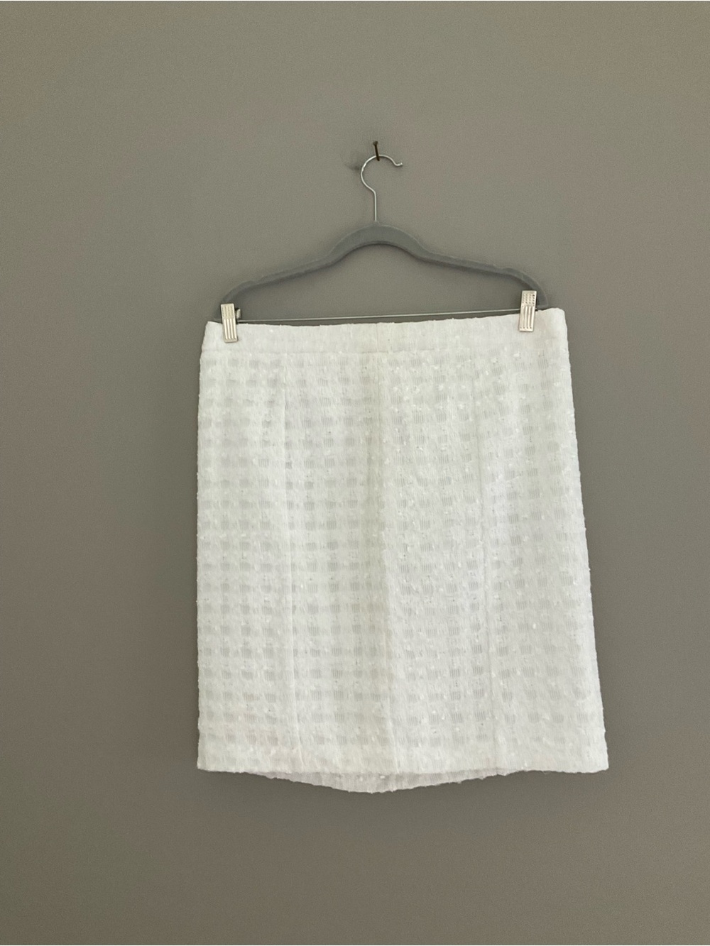 Rafaella, White, Shiny, Skirt